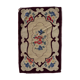 Old American carpet handmade, 76cm x 117cm 1900s