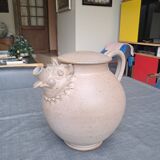 Cruche en terre cuite émaillée