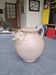 Glazed terracotta jug
