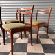 Set of 6 Scandinavian chairs
