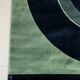 Tapis "Moins c'est plus" de C. Duc pour Toulemonde Bochart, France années 80
