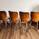 Ensemble de 4 chaises vintage baumann
