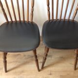 4 bistro chairs tacoma by Baumann