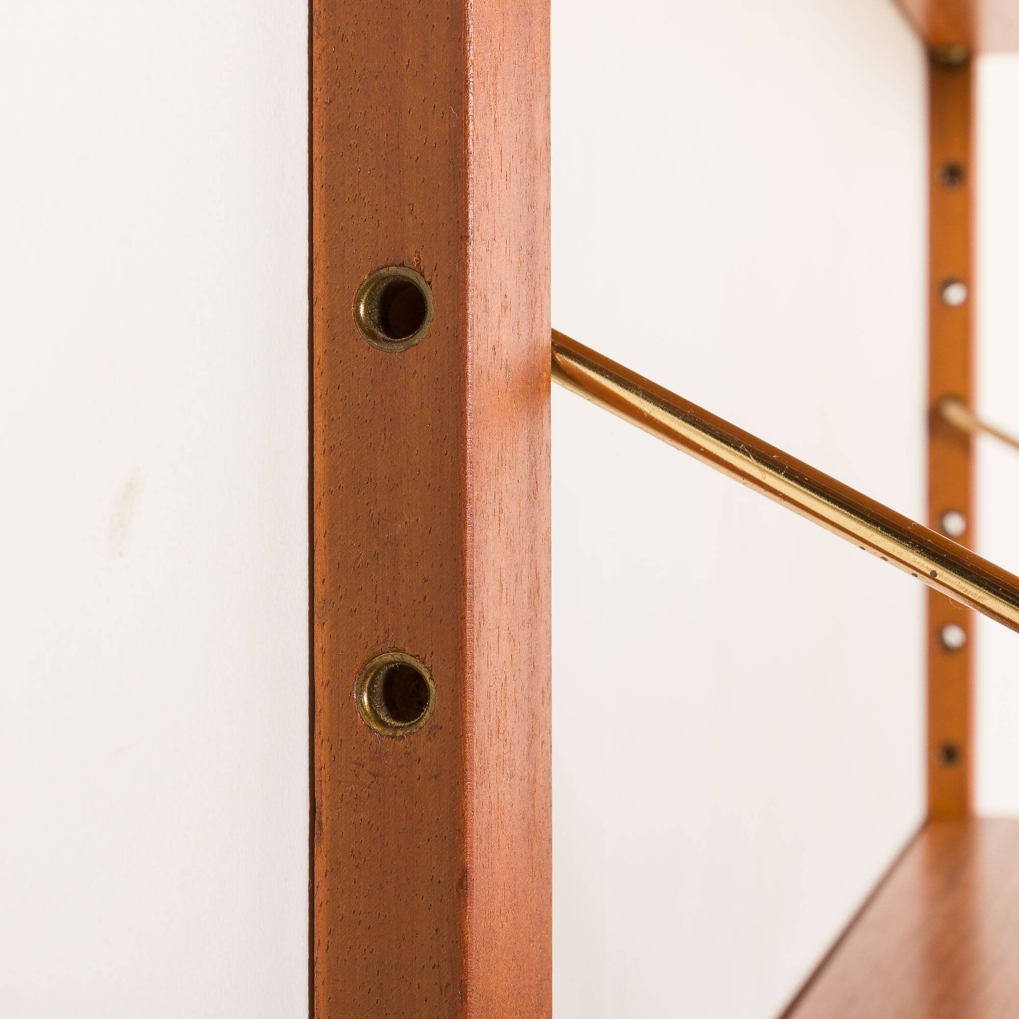Poul Cadovius shelving unit in teak for Cado, Denmark, 1960s