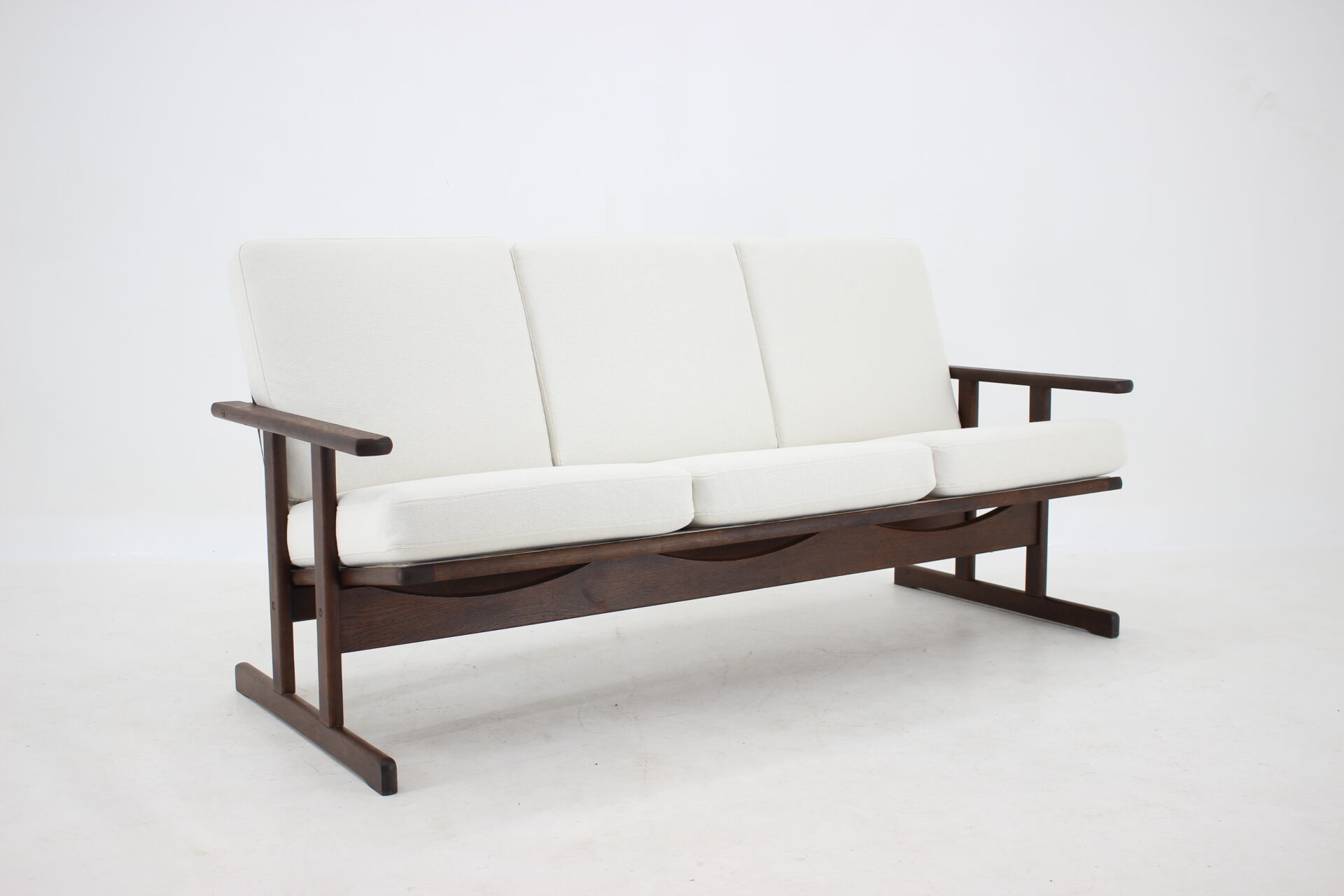 Borge Mogensen 3 Seater "Shaker" Sofa by FDB Mobler, Denmark, 1950s