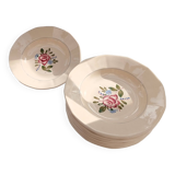 12 Digoin soup plates