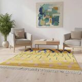 Handwoven Moroccan rug 3x2 m