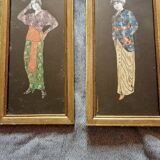2 collages art déco
