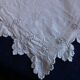 Drape in fine cotton canvas, white, MO monogram