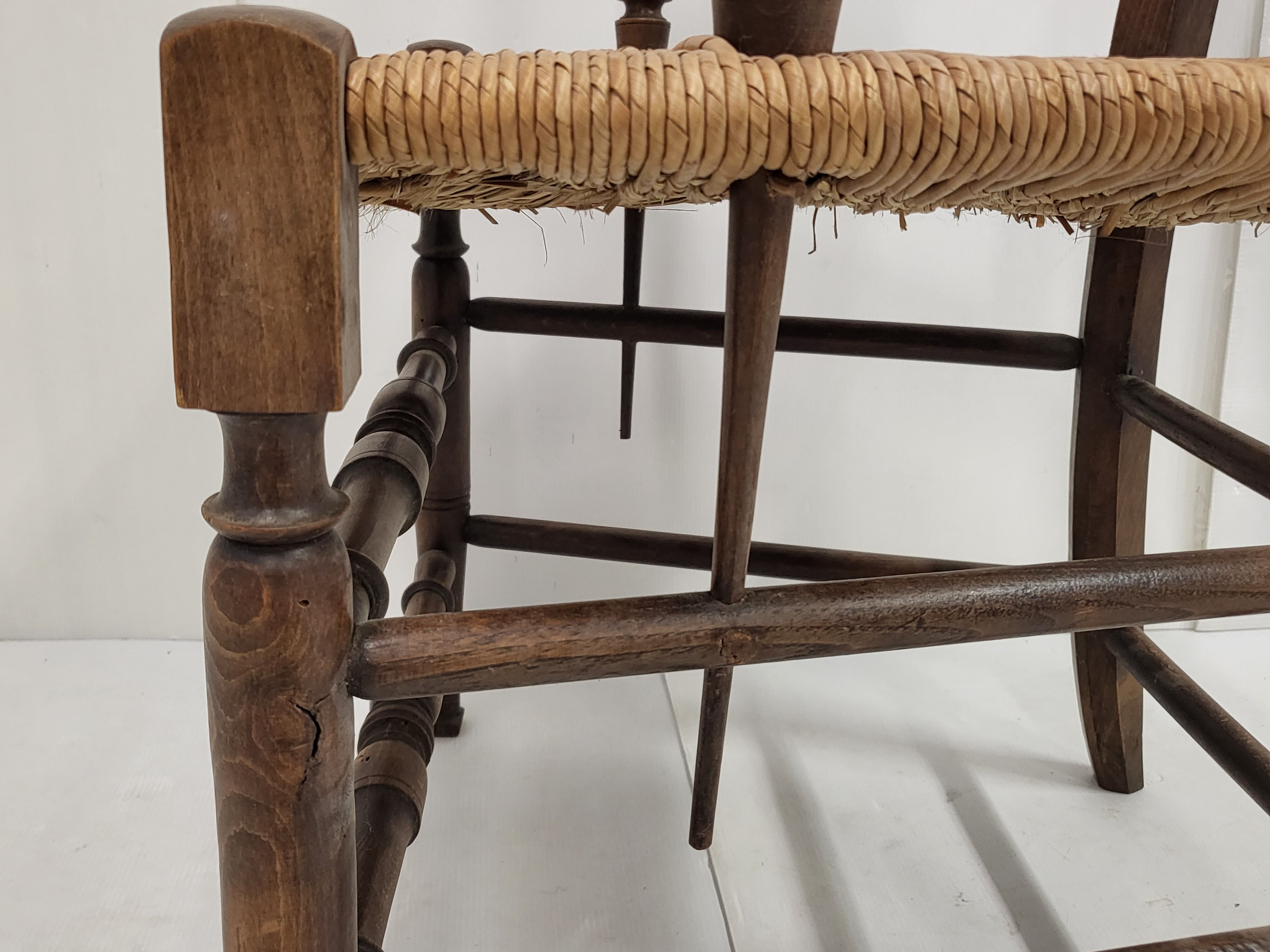 Pair of armchairs Landes 1900 vintage