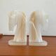 Pair of horse bookends in onyx 70s