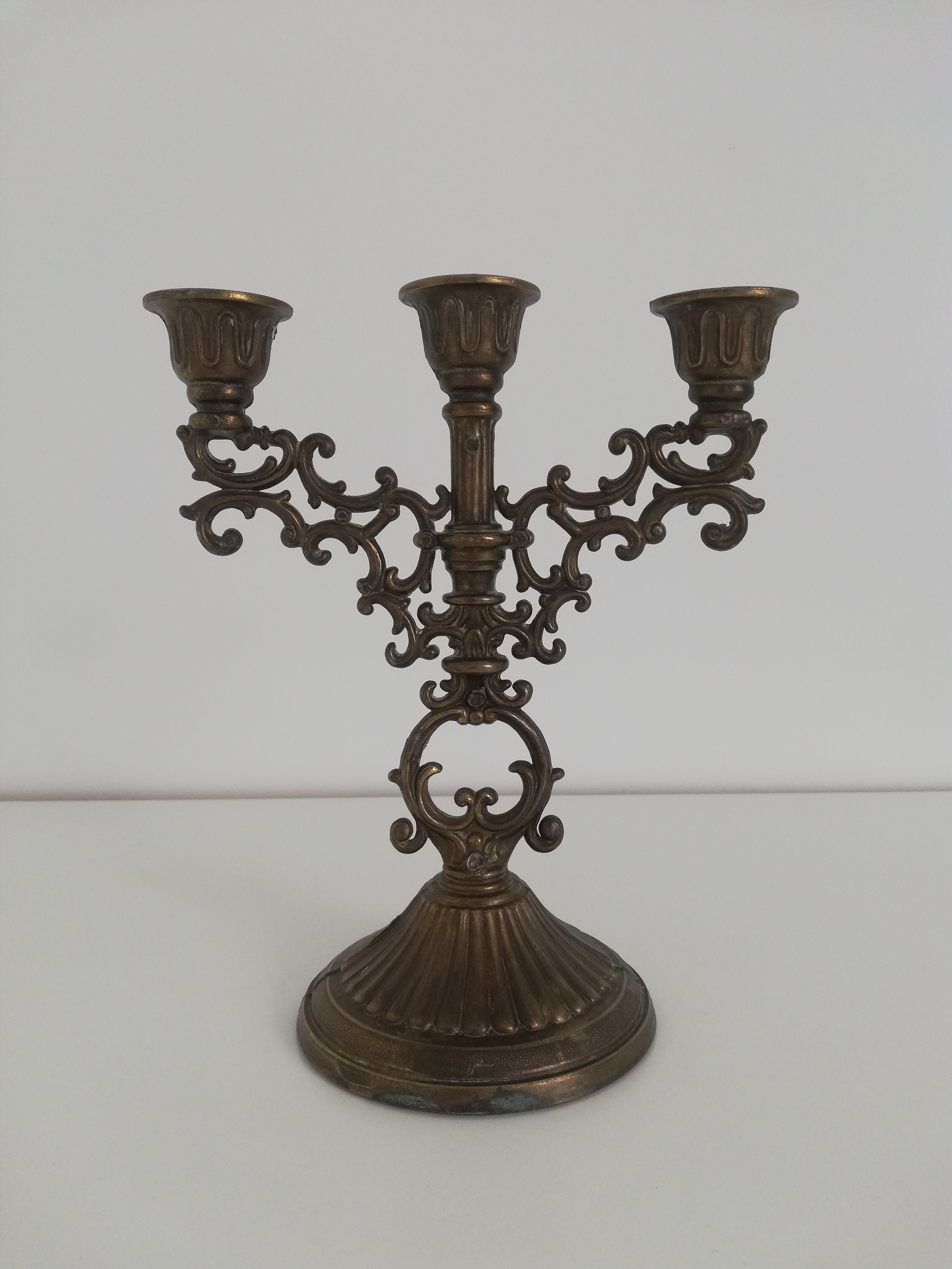 Vintage 3-burner chandelier