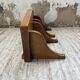 Paire de chevets muraux modernistes constructivistes