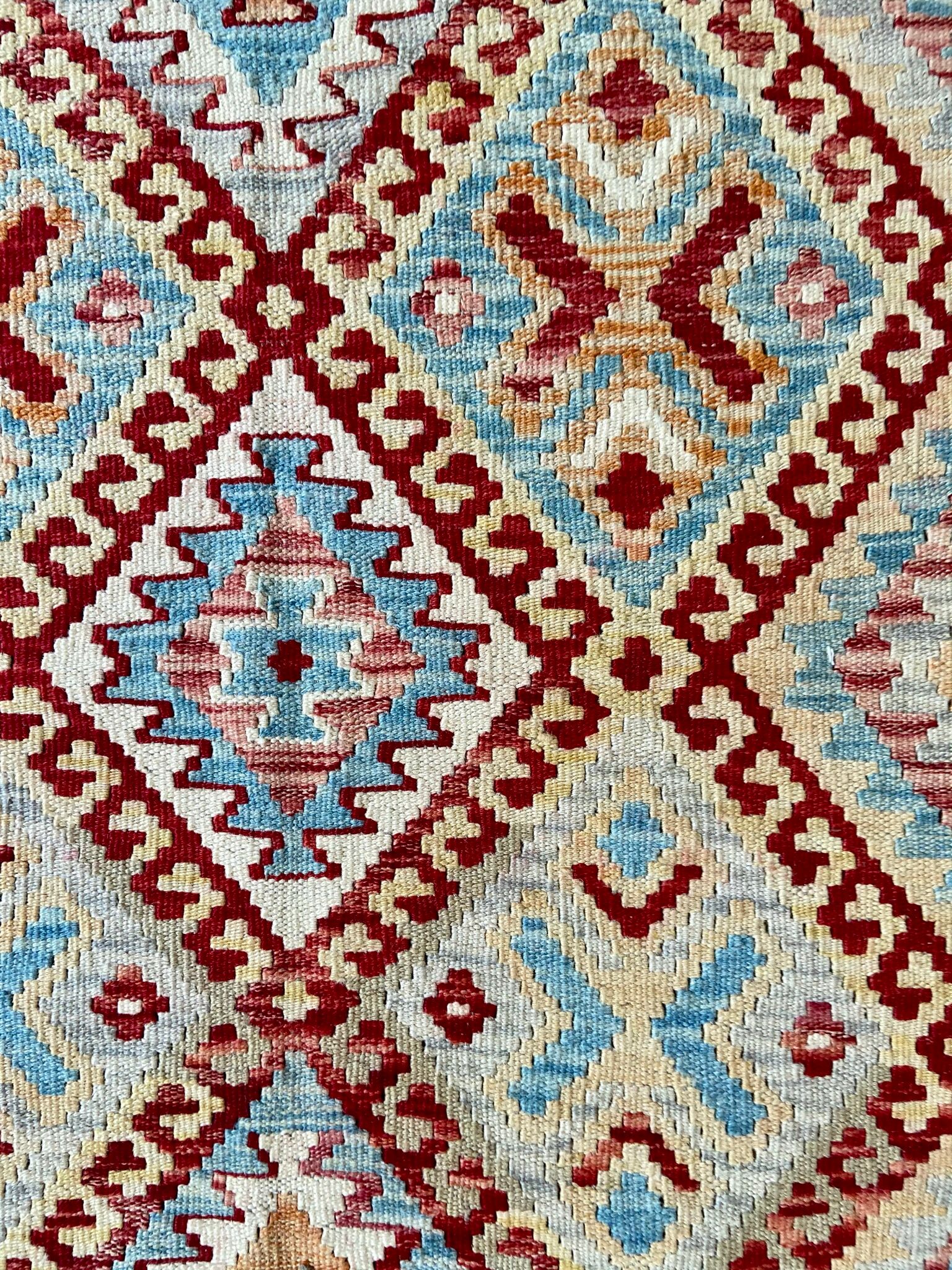 Tapis kilim multicolore 177 x 121 cm