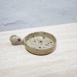 Empty cup vintage pocket in pyrite stoneware