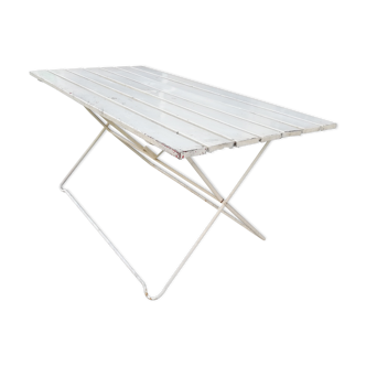 Old metal garden table years 60/70