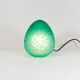 Glass egg lamp 80s