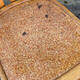 Pair of 1950s bistro cafe chairs