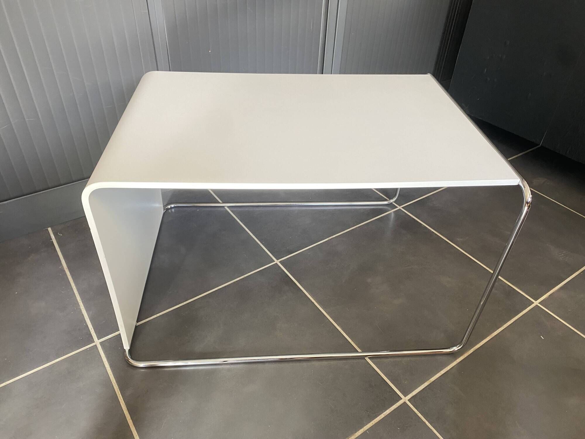 White multifunctional design coffee table