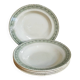 Five old plates Terre de fer from Choisy-Le-Roi HB and cie