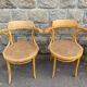 Set of 4 cane chairs