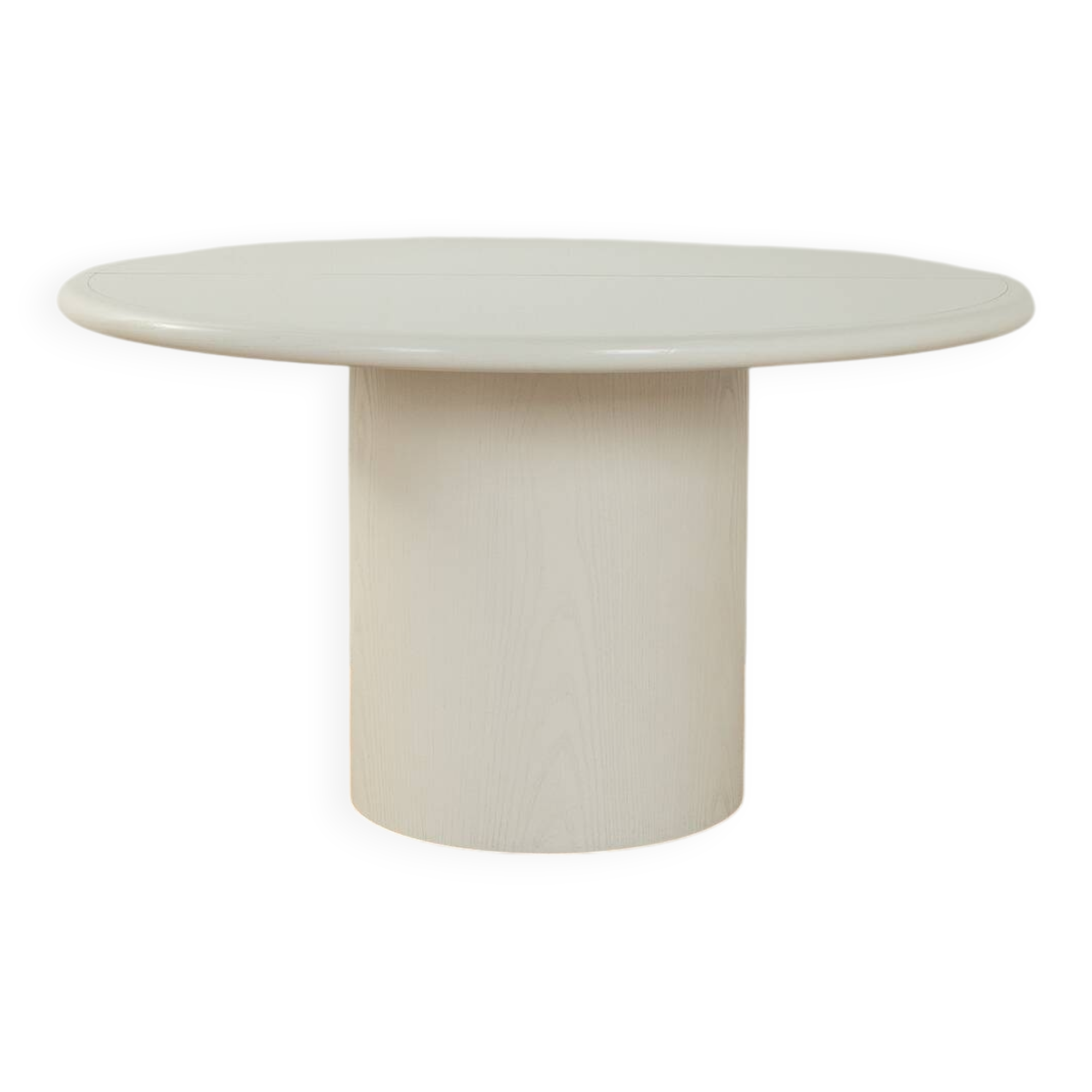 Postmodern extendable dining table from the 1980s