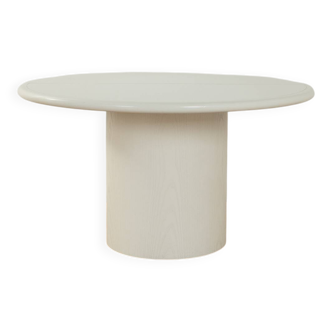 Postmodern extendable dining table from the 1980s