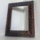 Antique handcarved frame Cedarwood 23.5 cm x 18.5 cm