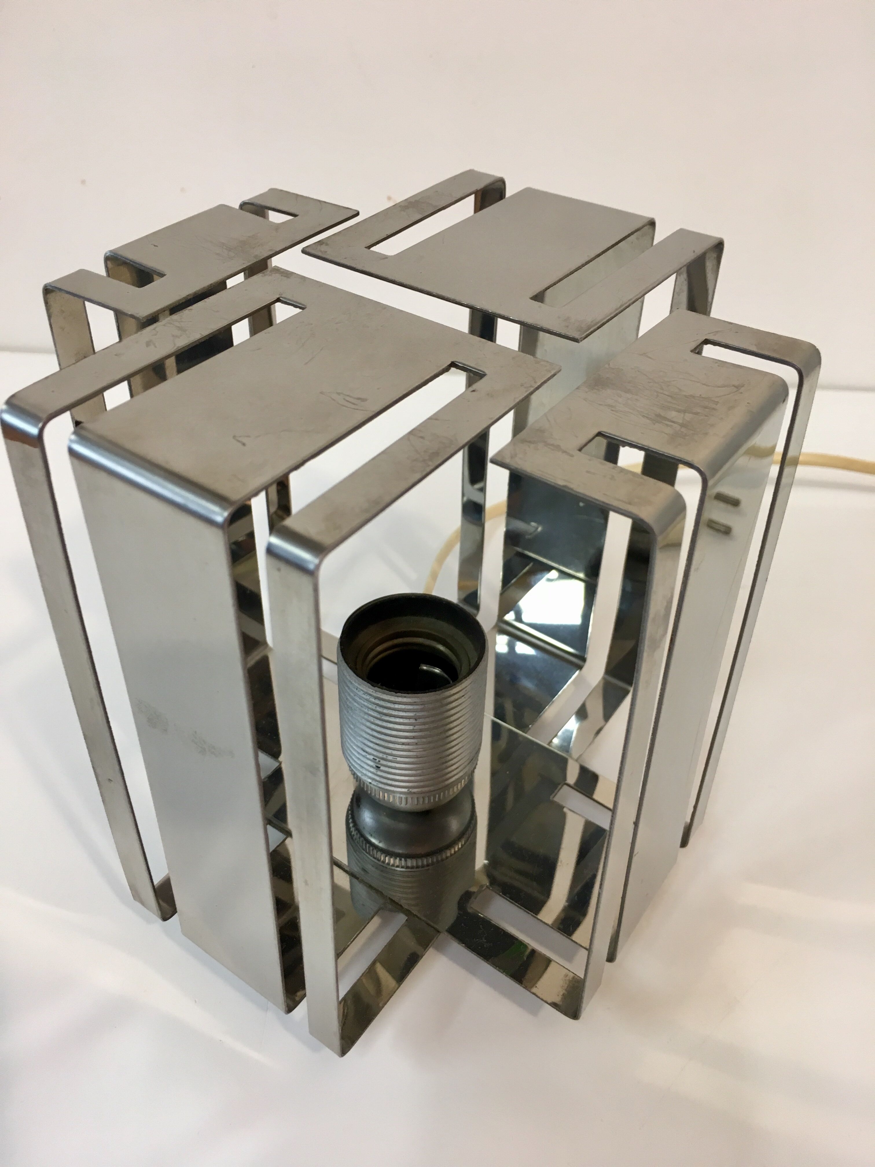 Geometric table lamp years 70