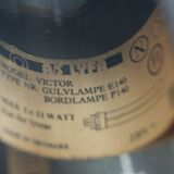 Rare black bendy tube floor lamp from LYFA Denmark - Star War era design late 1970s.