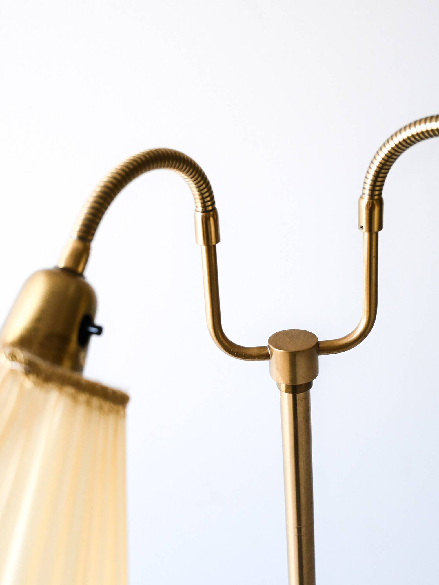 Vintage lamp with two arms