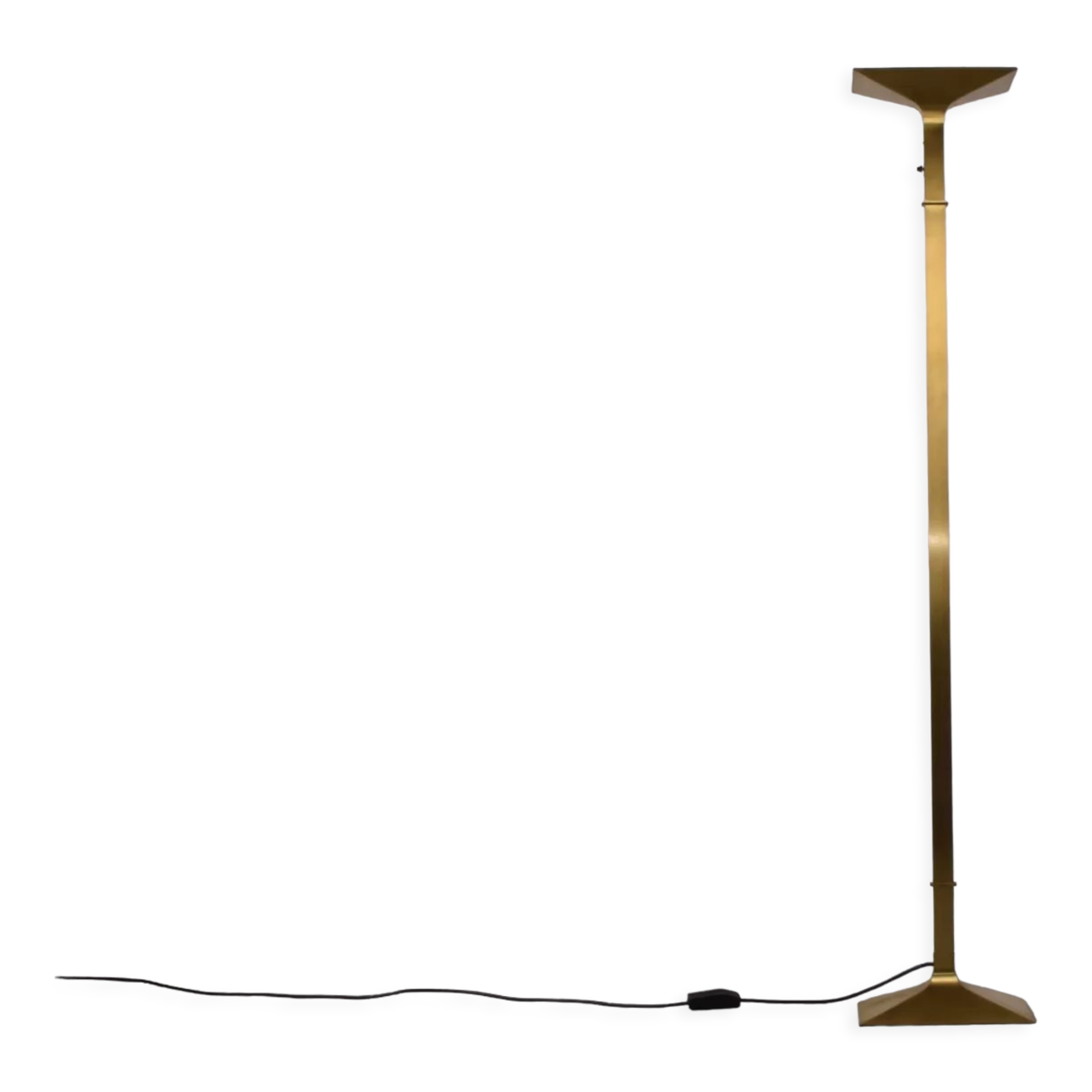 Society 'torchiere' dimmable floor lamp