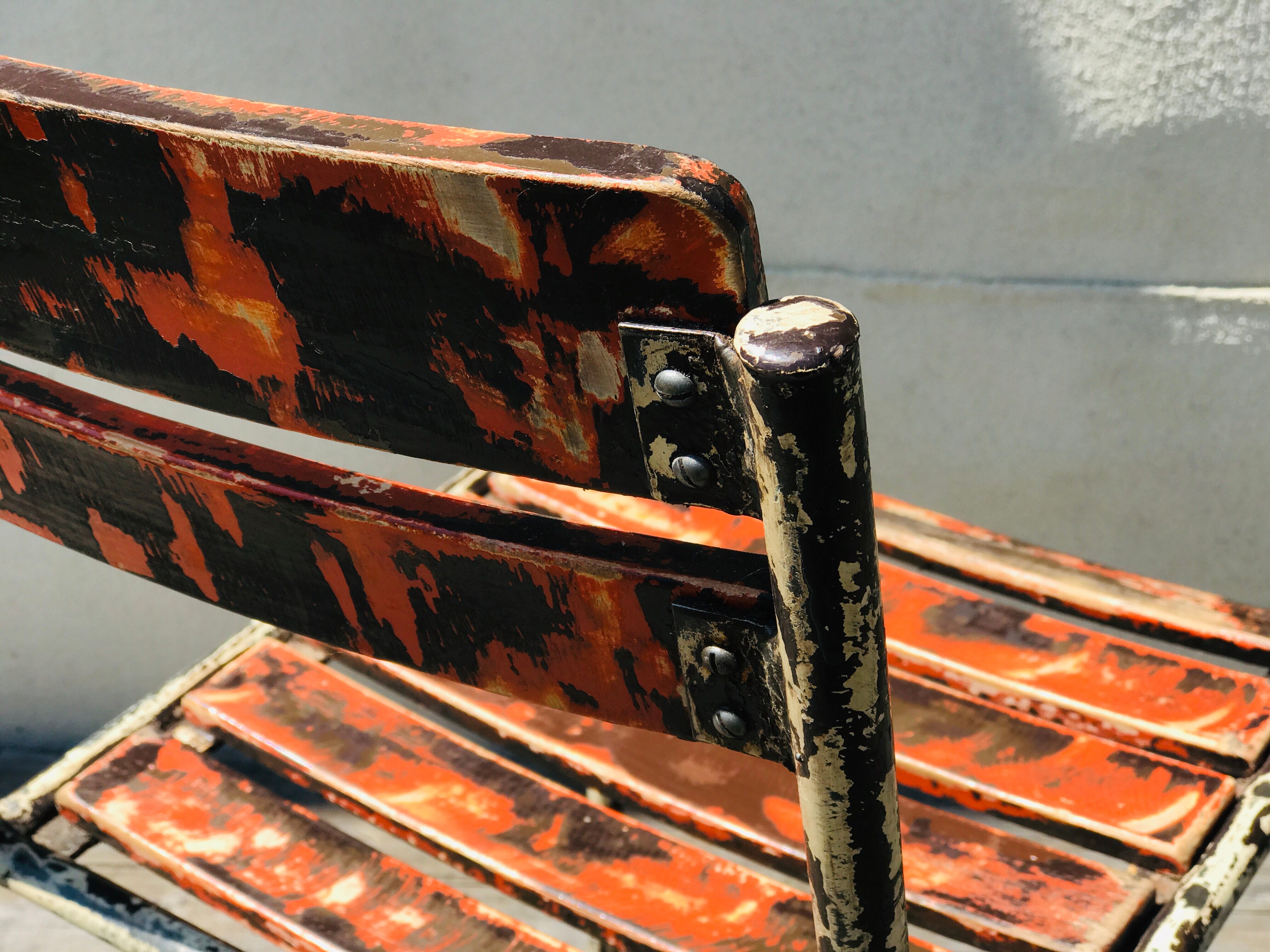 Vintage brewery chairs