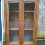 Walnut display case 1900