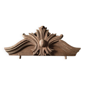 old oak pediment