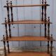 Wooden shelf turned late XIX