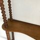 Turned wooden shelf