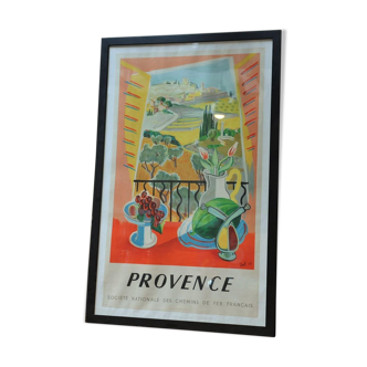 Lithographie SNCF par Jal 1945