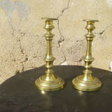Paire de bougeoirs