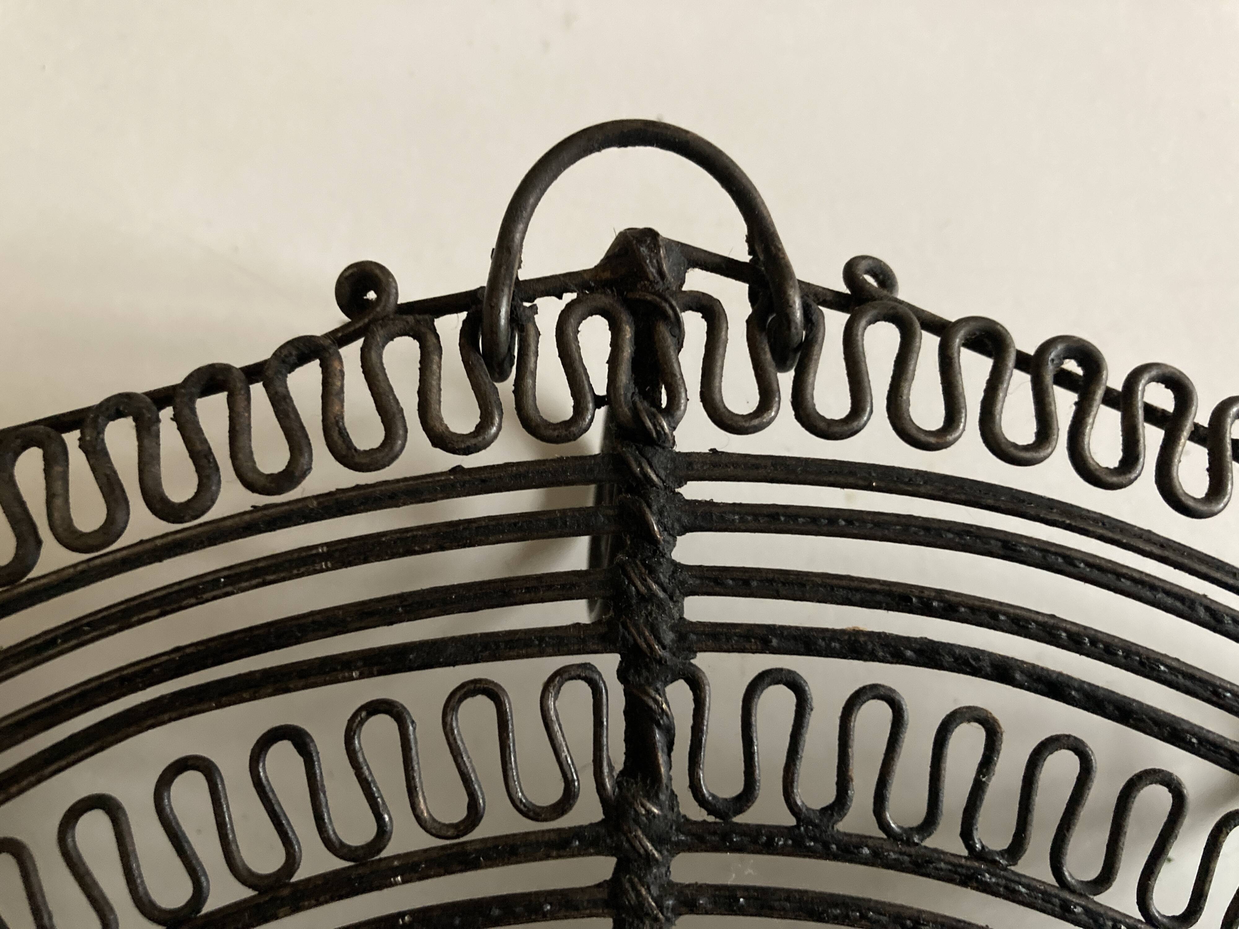 Iron cake dish 19th Popular Arts
