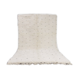 Berber carpet black peas 165x225 cm