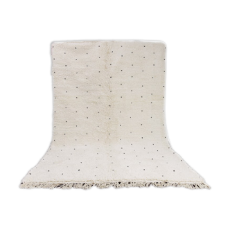 Berber carpet black peas 165x225 cm