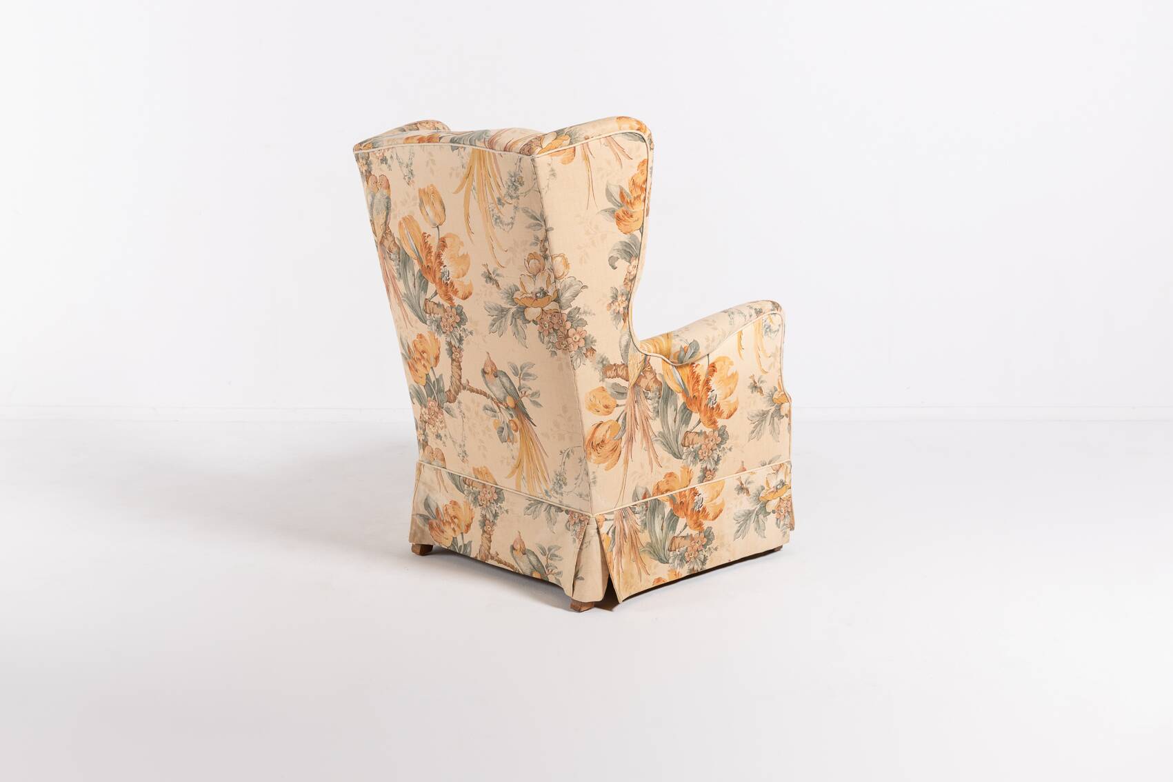 Fauteuil danois moderne du milieu du siècle Lysberg Hansen & Therp Wing, années 1950