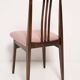 Blush Pink Bouclé Chair, Mid-Century Modern, designed by Mr. Zielinski, Europe, 1960s