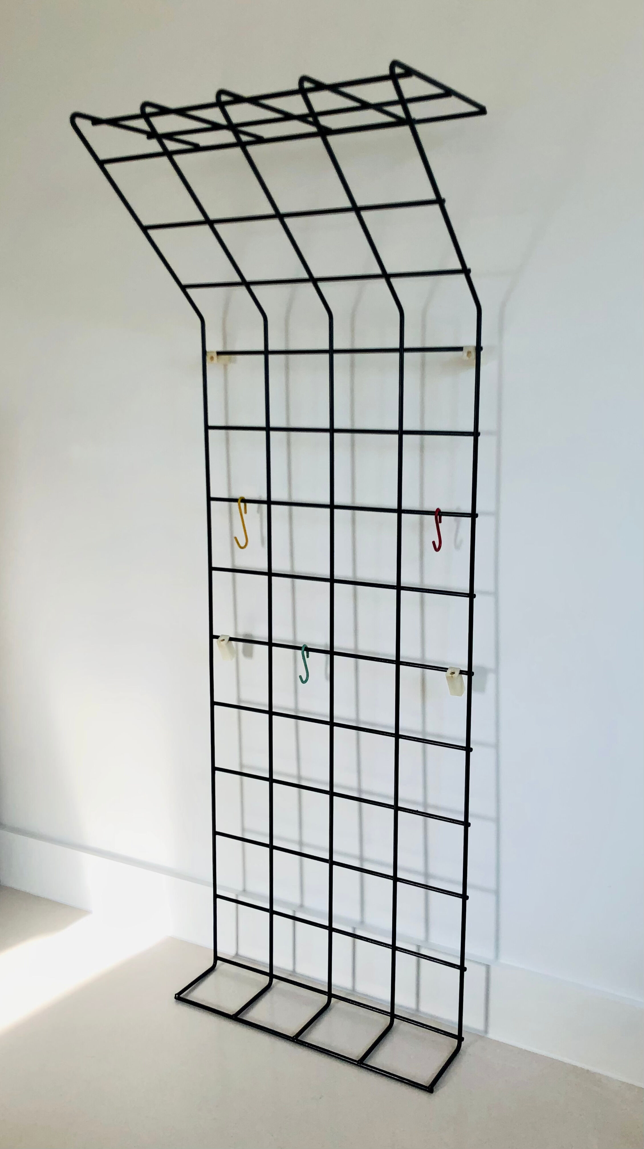 Wall rack by Karl Fichtel for Drahtwerke Erlau A.G.Aalen, Germany 50s