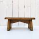 Vintage wooden step, country decoration