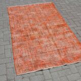 Orange Area Rugs for bedroom