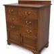 Georgian Chippendale commode 19th century