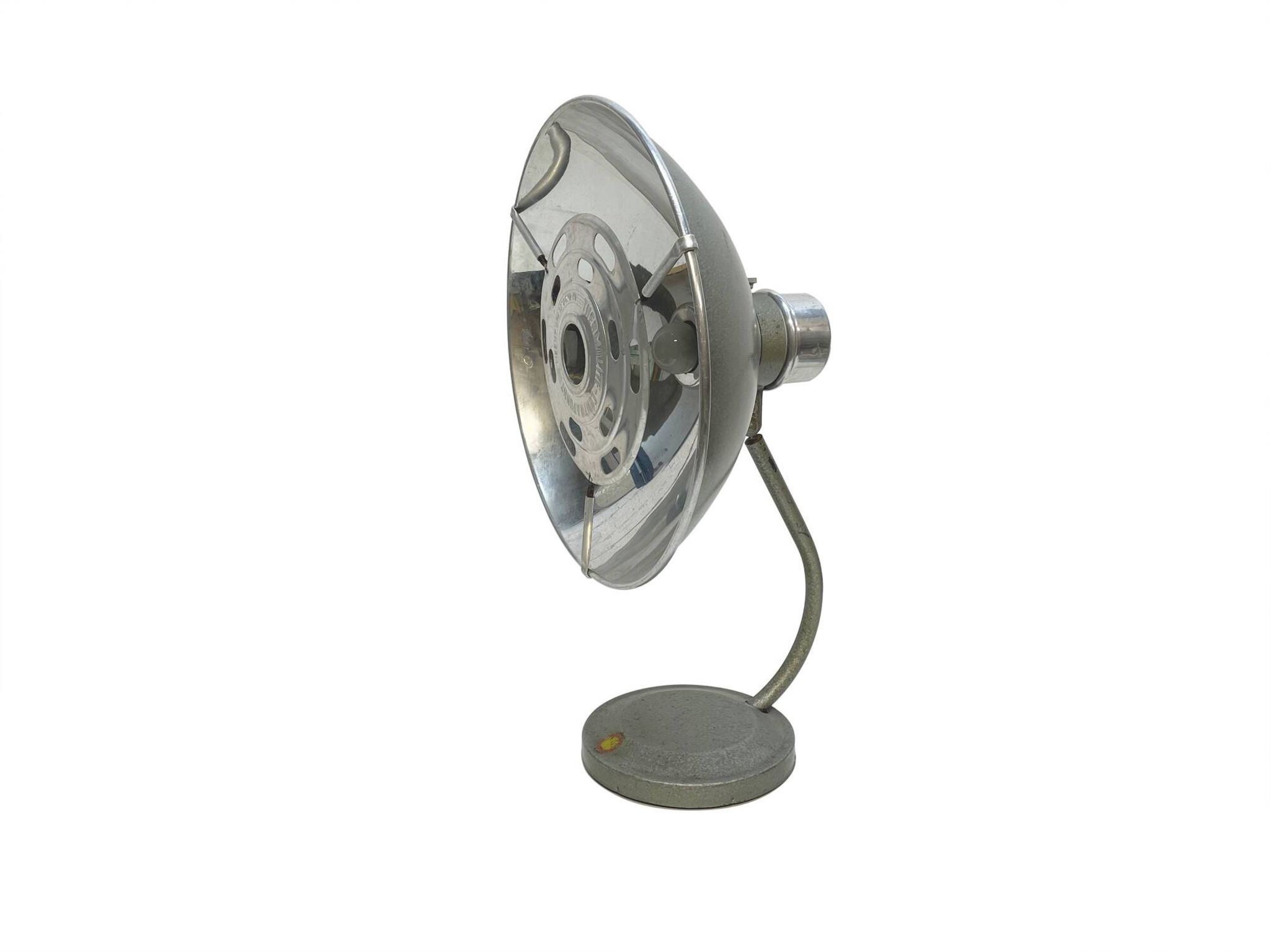 Industrial, medical table lamp.