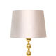 Scandinavian brass lampadair 1970